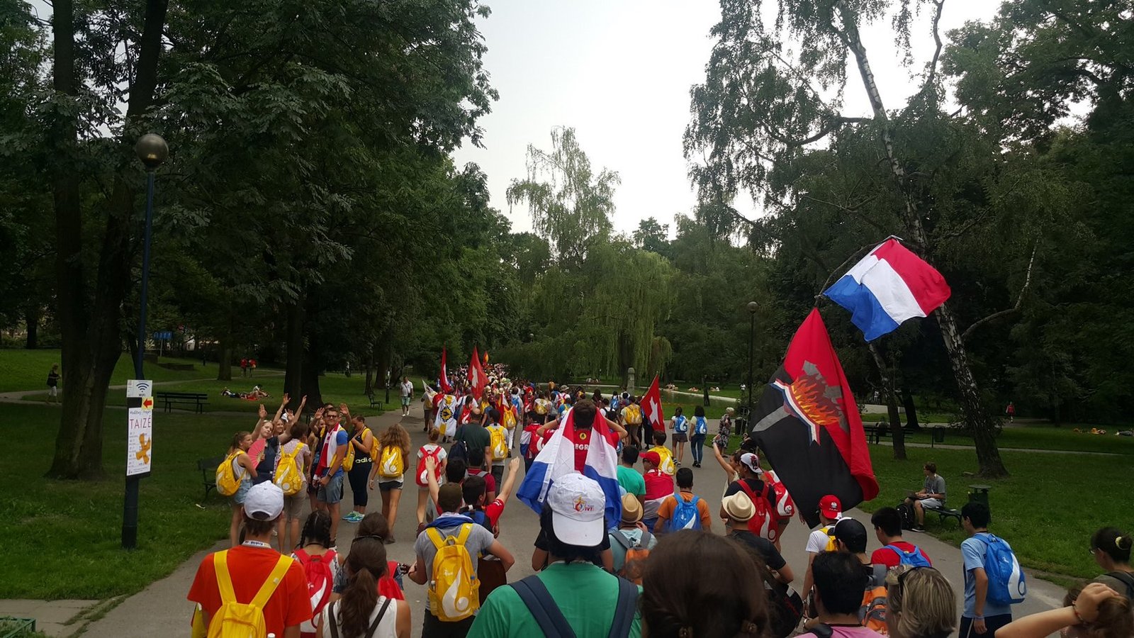 Caminando a la JMJ de Cracovia