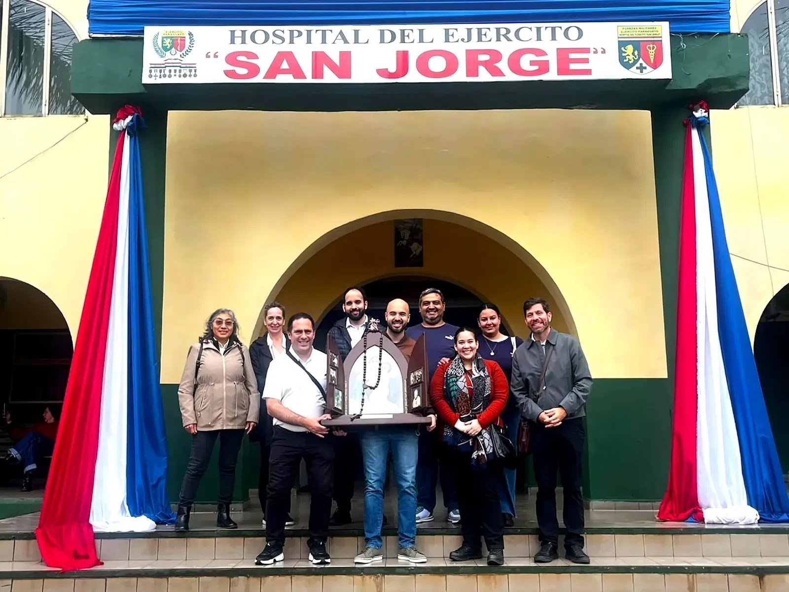 misioneros en hospital san Jorge